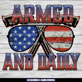 Armed And Dadly PNG