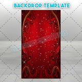 Red Backdrop (JPEG DIGITAL)