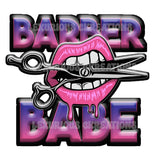 Barber Babe PNG