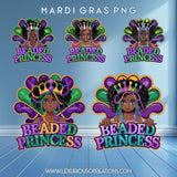 Beaded Princess PNG Bundle