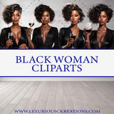 Black Woman Cliparts