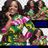 African American Woman Model Stock Bundle
