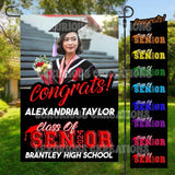 Congrats 2024 Senior Garden Flags PNG Bundle