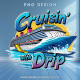 Cruisin With Drip PNG