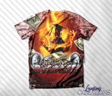 Standing On Business Themed Grad All Over Shirt Template JPEG