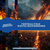 Football Field Digital Backgrounds