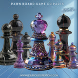 Game Pawn Pieces Cliparts