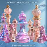 Game Pawn Pieces Cliparts