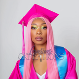 African American Grad Stock Photo