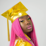 African American Grad Stock Photo