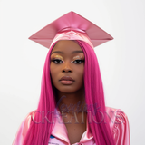 African American Grad Stock Photo