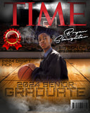 Senior Magazine Cover Template JPEG