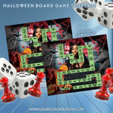 Halloween Board Game Template