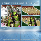 Tha Henny Xmas Box Template 2 JPEG