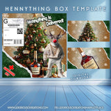 Henny Reindeer Box Template