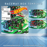 Raceway Box Template JPEG