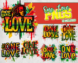 One Love PNG Bundle