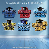 Class Of 2025 Grad PNG Bundle