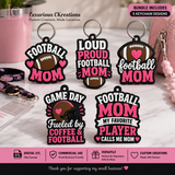 Football Mom Keychain STL Bundle | 5 Digital Designs