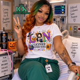 LPN Licensed Potion Nurse Shirt | Halloween Nurse Tee | Spooky Licensed Practical Nurse Shirt