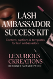 The Ultimate Lash Ambassador Toolkit – Prompts, Captions & Templates