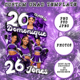 The Domonique Series: Luxury Class of 2026 Design Template