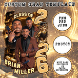 The Brian Series: Elite Class of 2026 Design Template