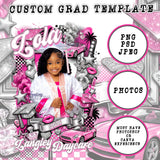 The Lola Collection: High-Fashion Grad Design Template