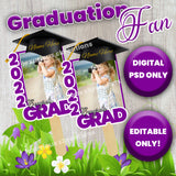 Grad Cap Fan (DIGITAL PSD)
