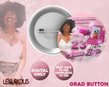 Hair Stylist Button (DIGITAL PSD)