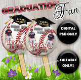 Grad Baseball Cap Fan (DIGITAL PSD)
