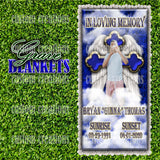 In Loving Memory Blue Blanket