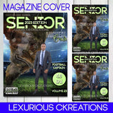 Senior Magazine Cover Template JPEG