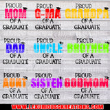 Proud Graduate PNG, Graduation PNG, Proud Family Set