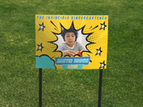 Invincible Kindergartener Yard Sign 24x18 (PSD DIGITAL)
